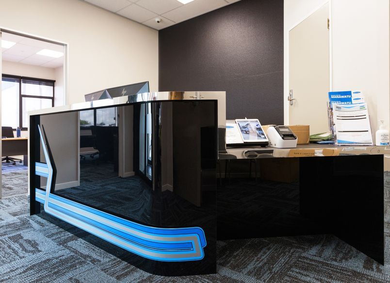 Booths Transport - Reception and Board Room Fitout