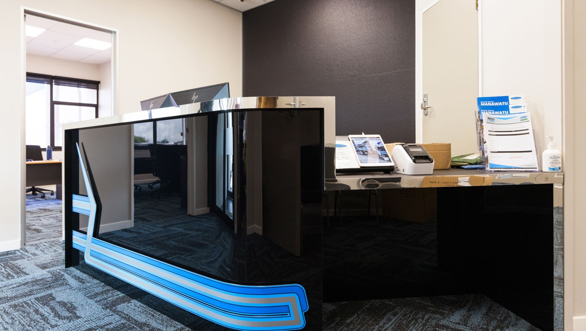 Booths Transport - Reception and Board Room Fitout banner