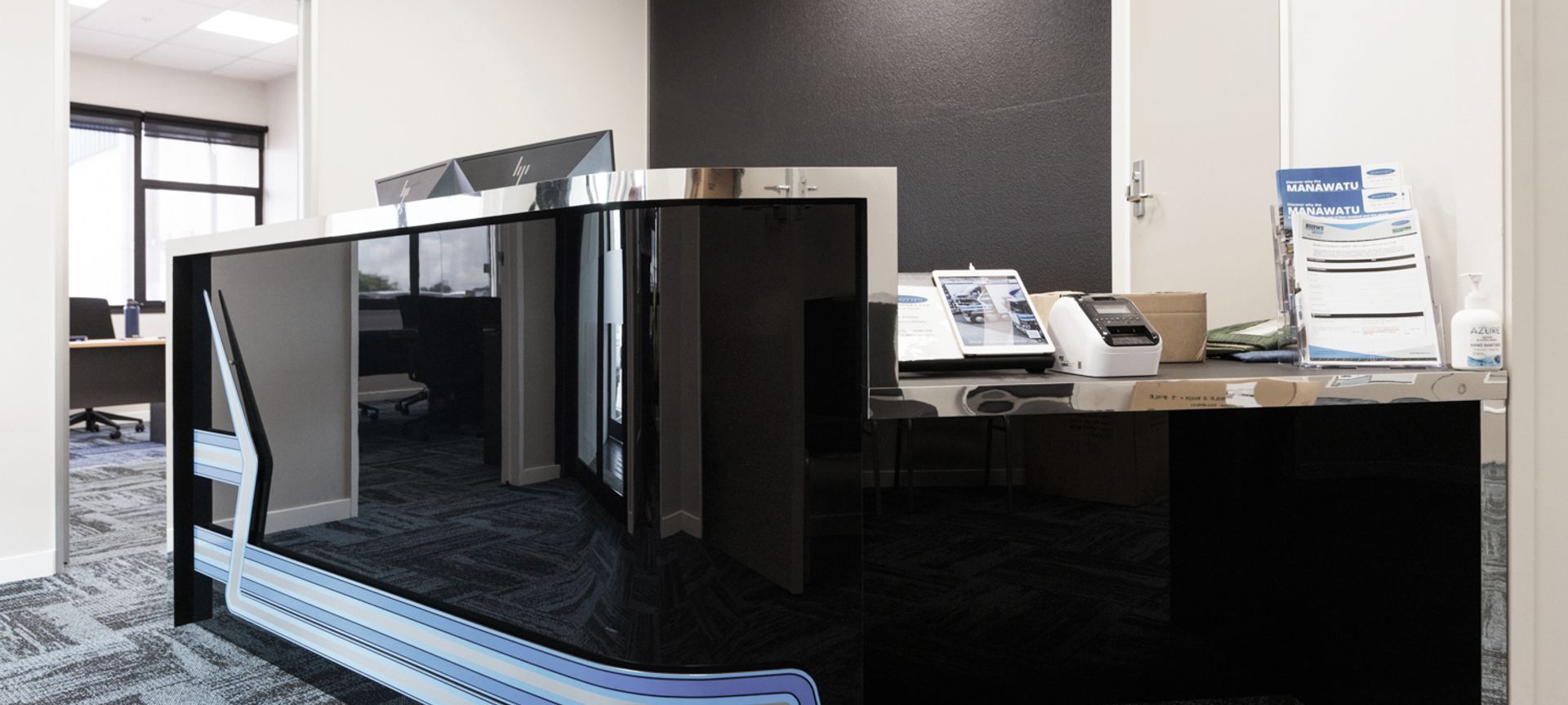 Booths Transport - Reception and Board Room Fitout banner