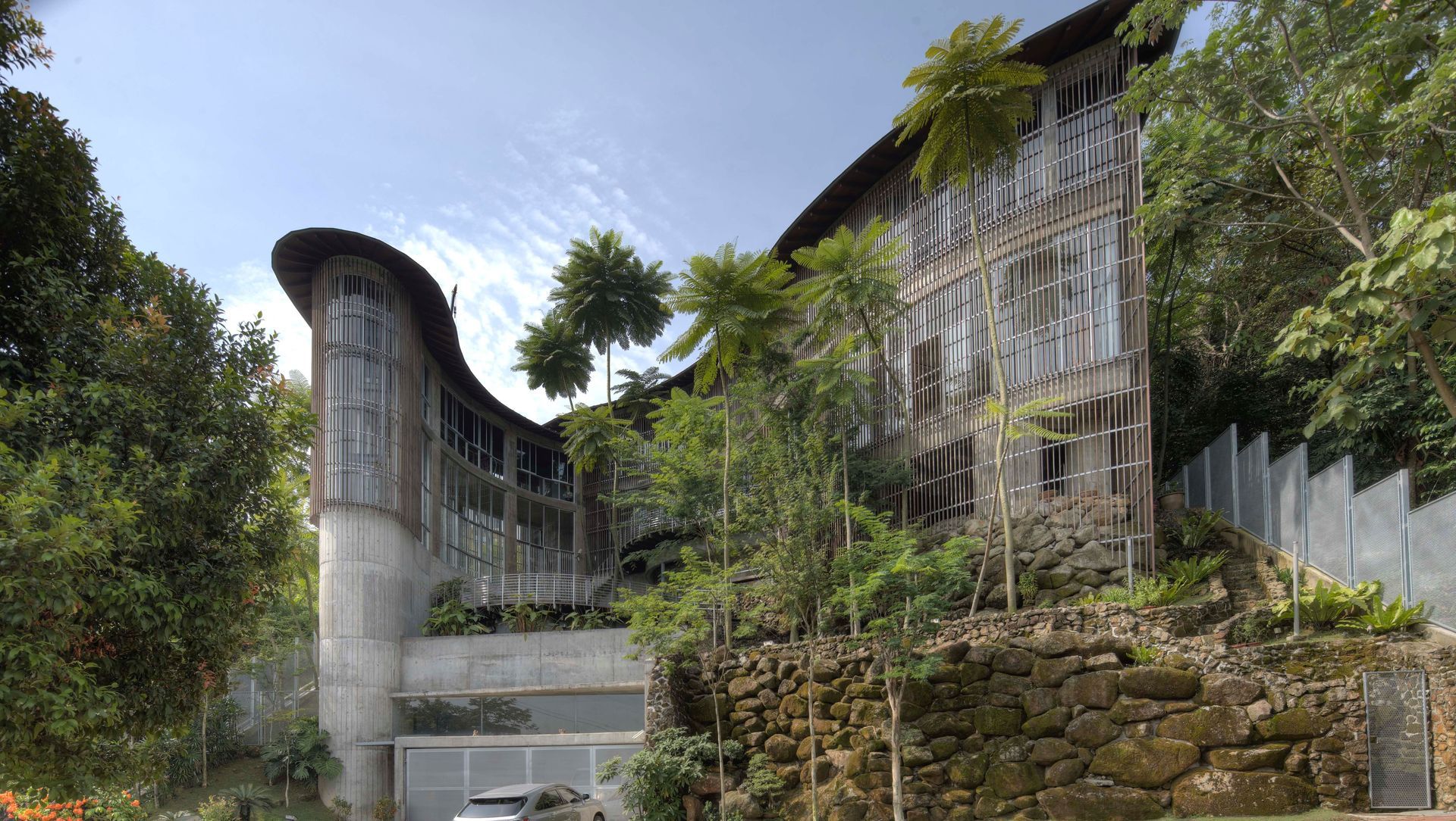 A Curvaceous Sanctuary Above the Canopy banner