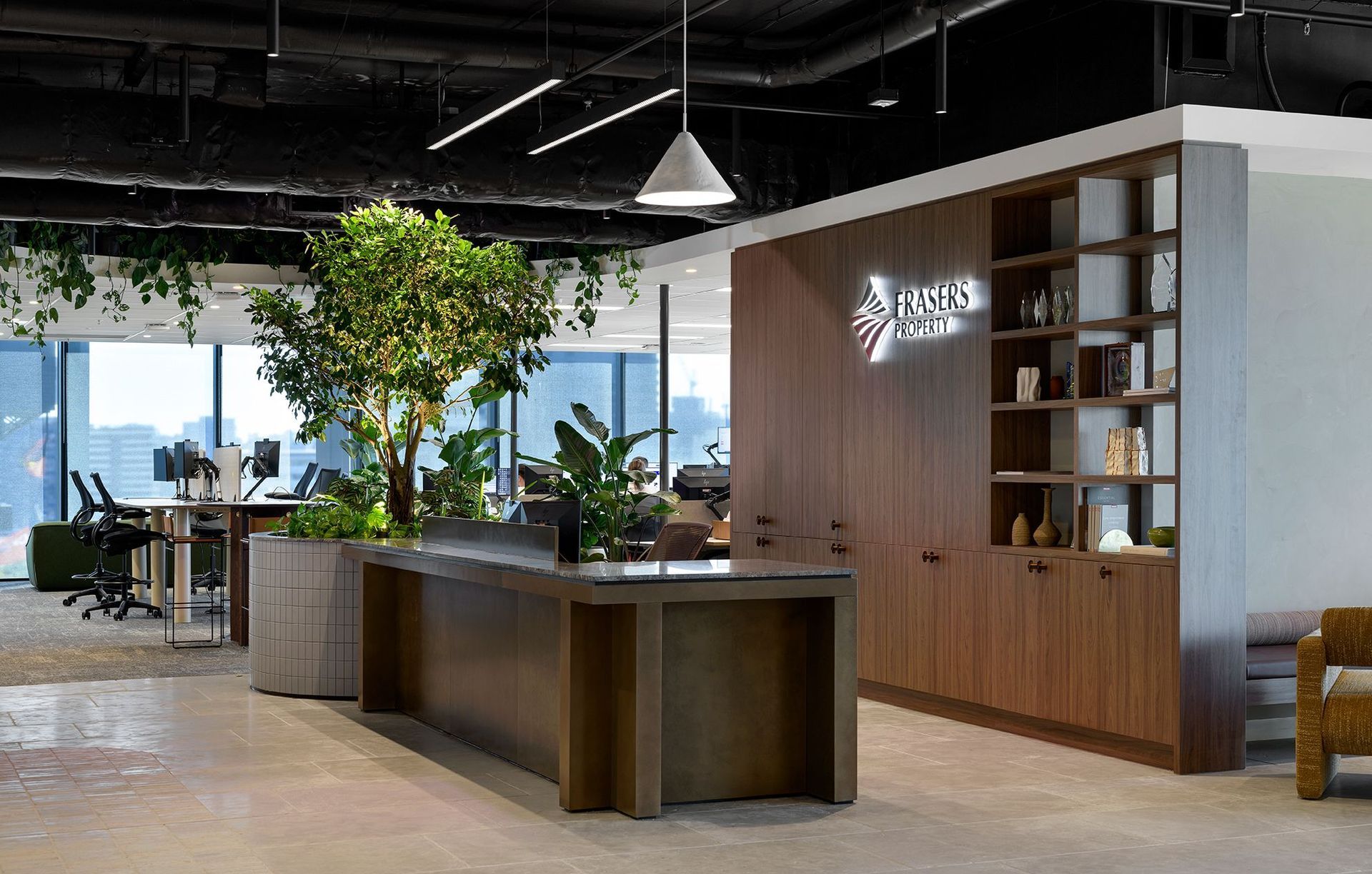 Frasers Property Office by Outline Design Office