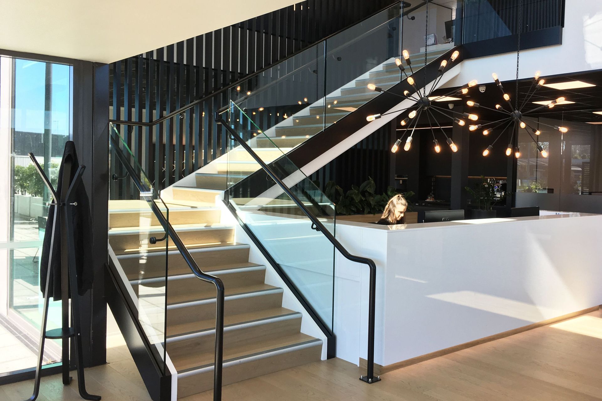 Reception and front entry