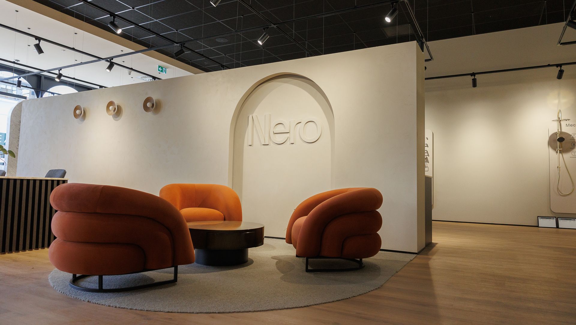 Nero Tapware Showroom - by Unique Finishes Plastering