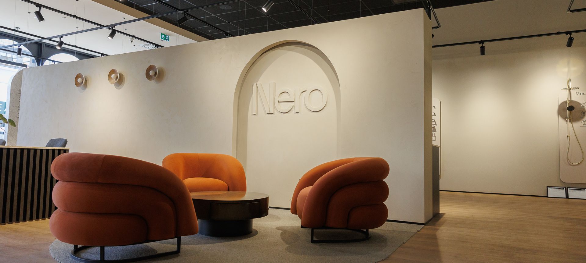 Nero Tapware Showroom - by Unique Finishes Plastering