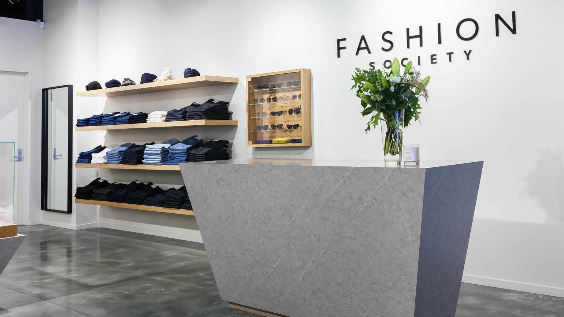 Fashion Society flagship store banner