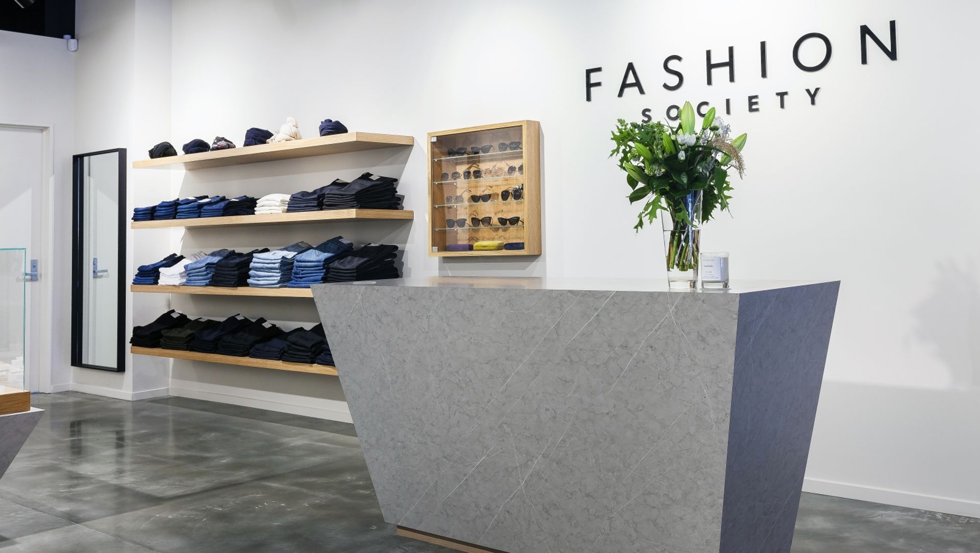Fashion Society flagship store banner