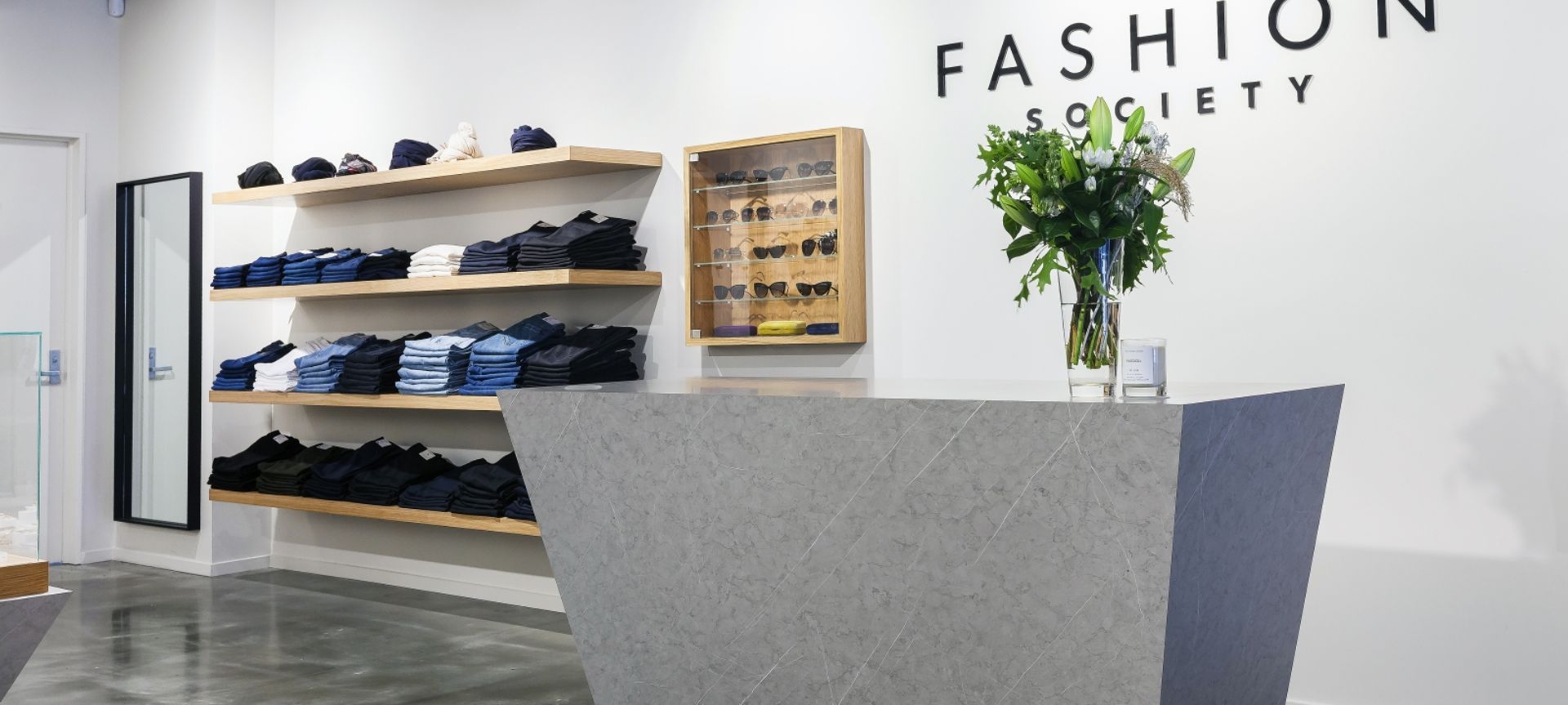 Fashion Society flagship store banner