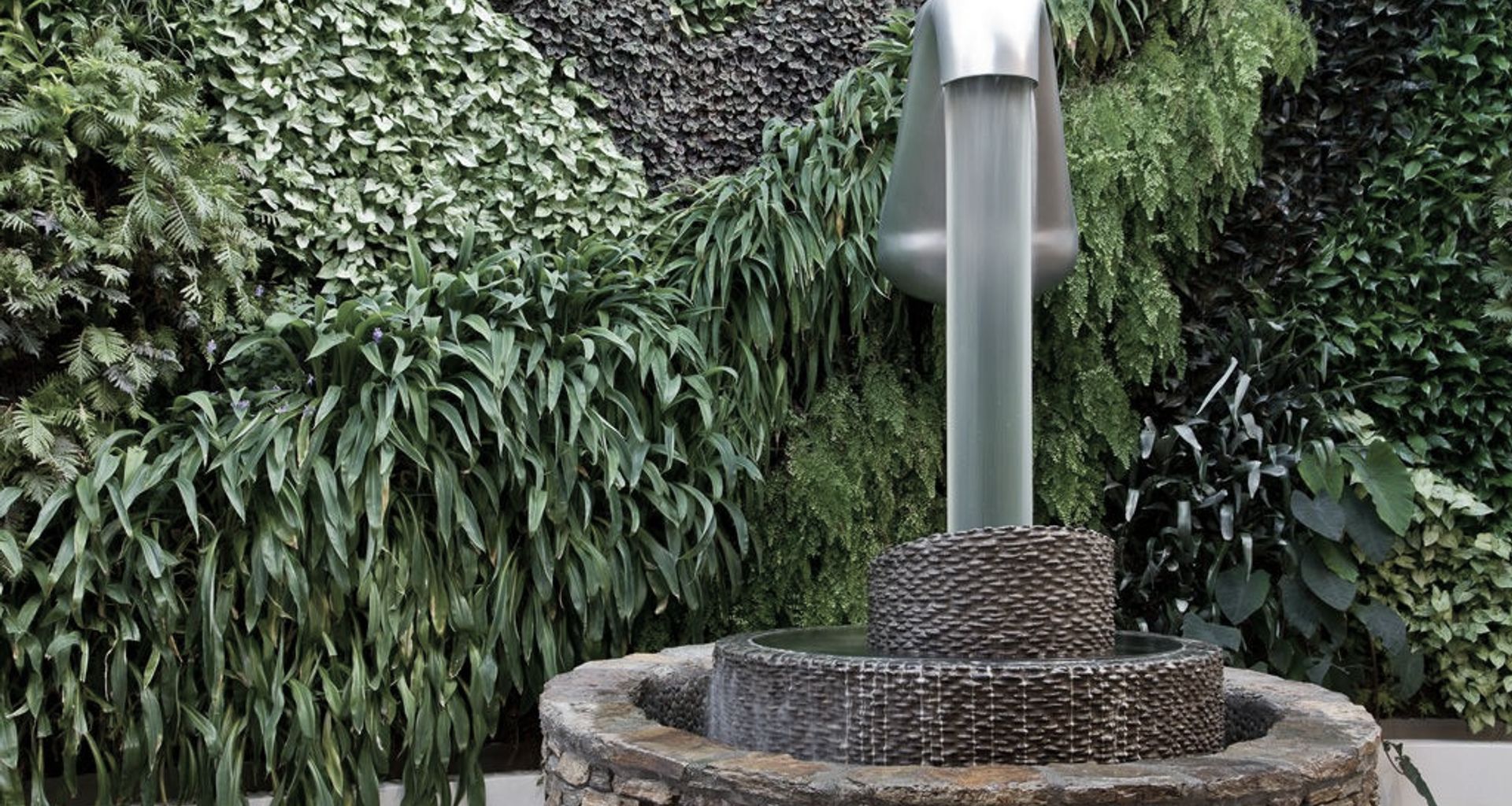 Puzzling World Green Wall banner