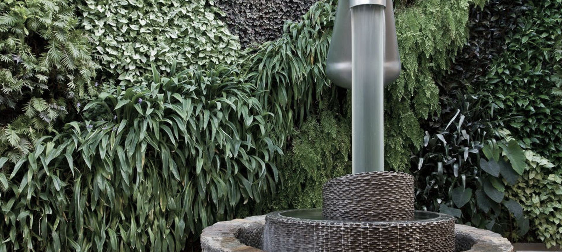 Puzzling World Green Wall banner