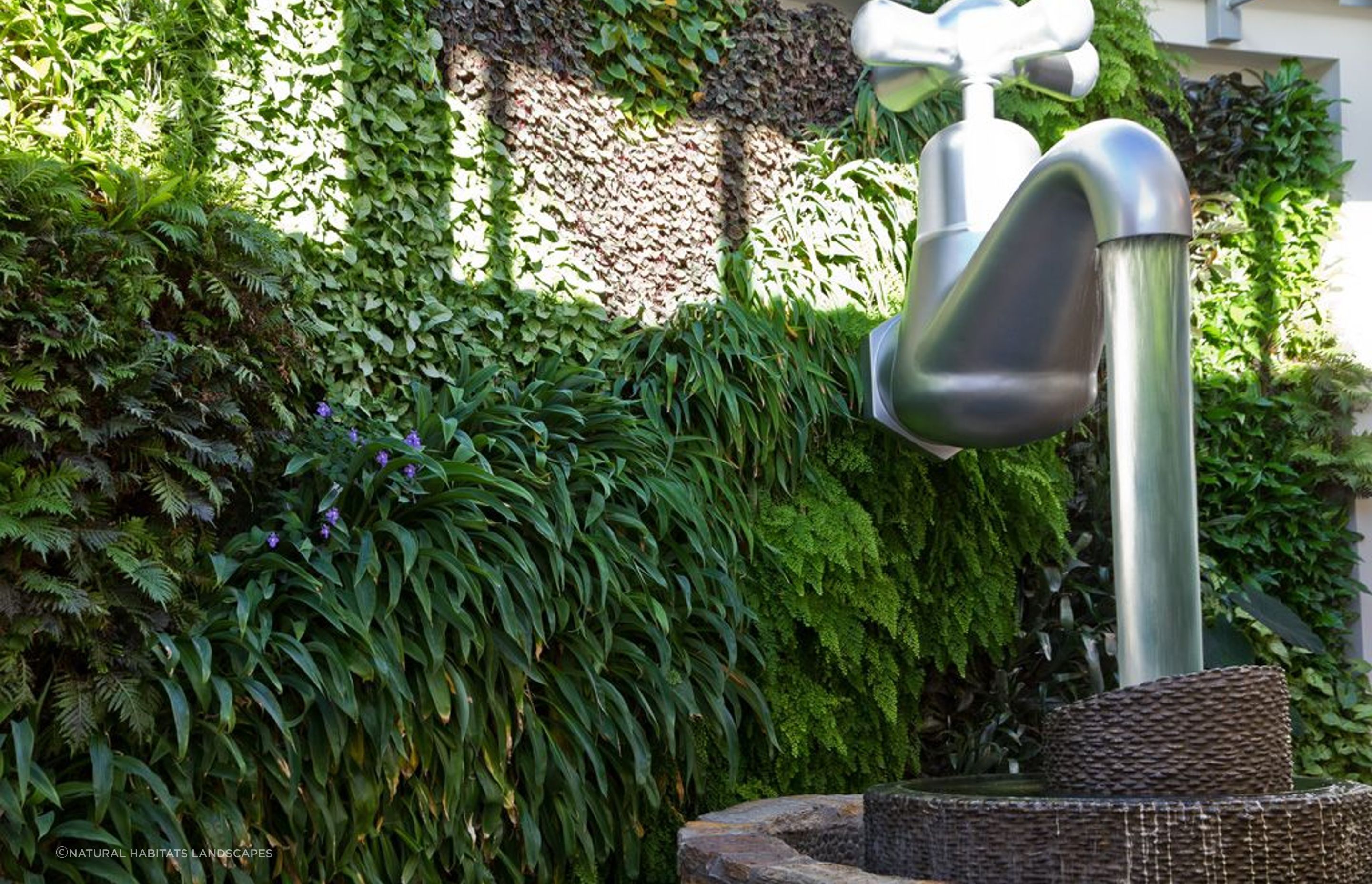 Puzzling World Green Wall
