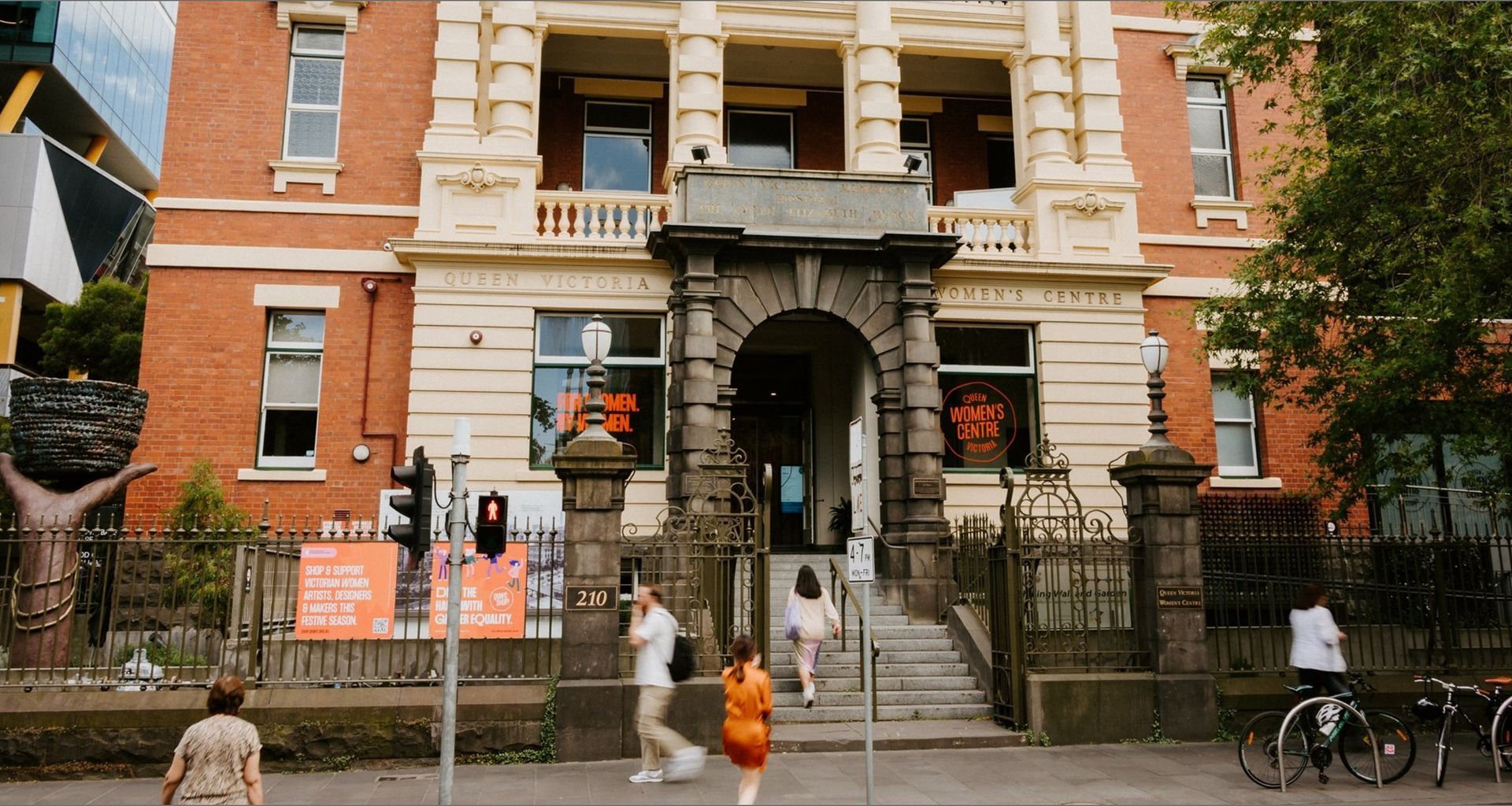 Queen Victoria Women’s Centre banner