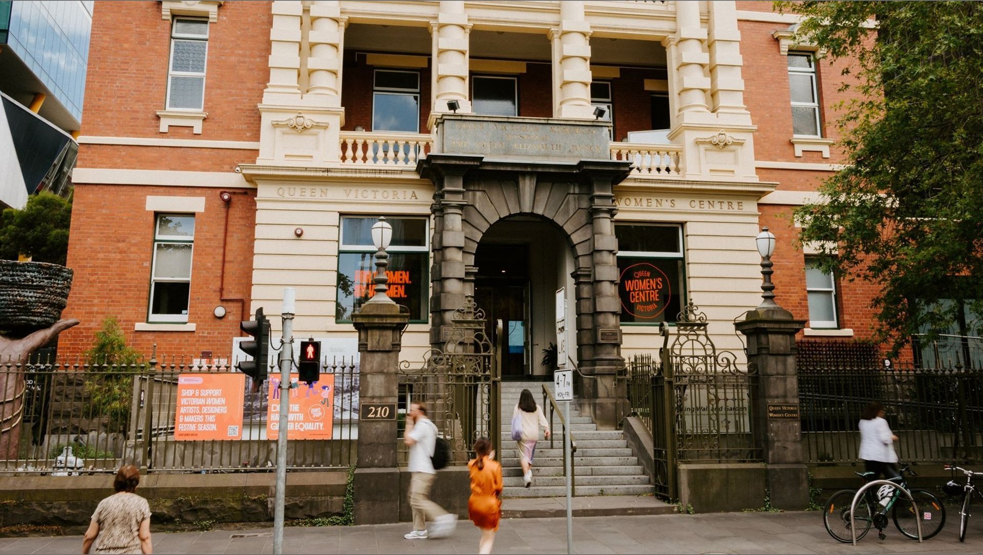 Queen Victoria Women’s Centre banner
