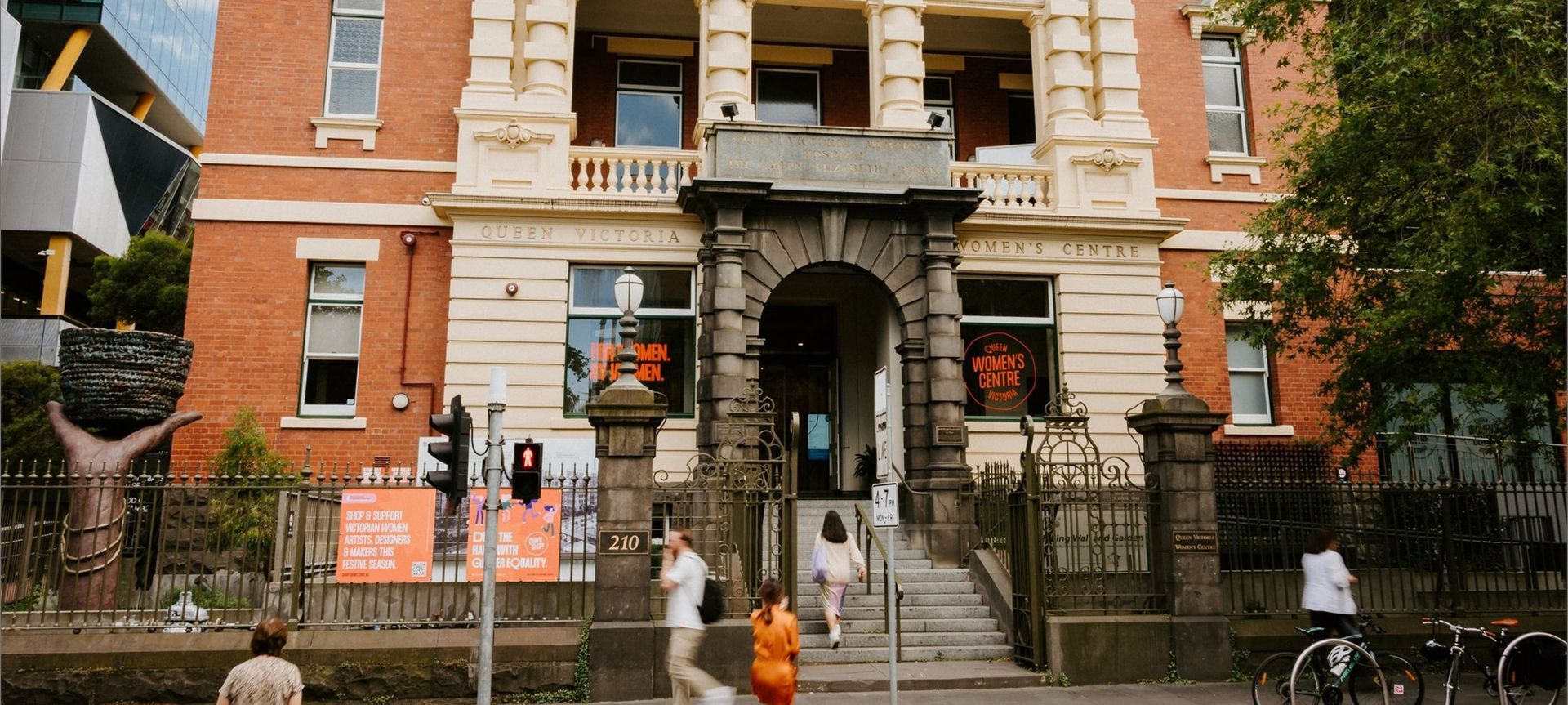 Queen Victoria Women’s Centre banner