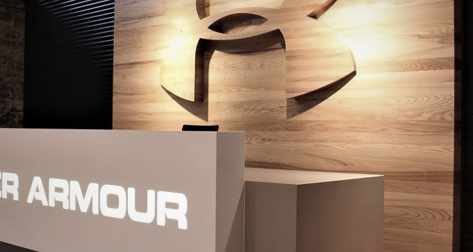 Under Armour banner