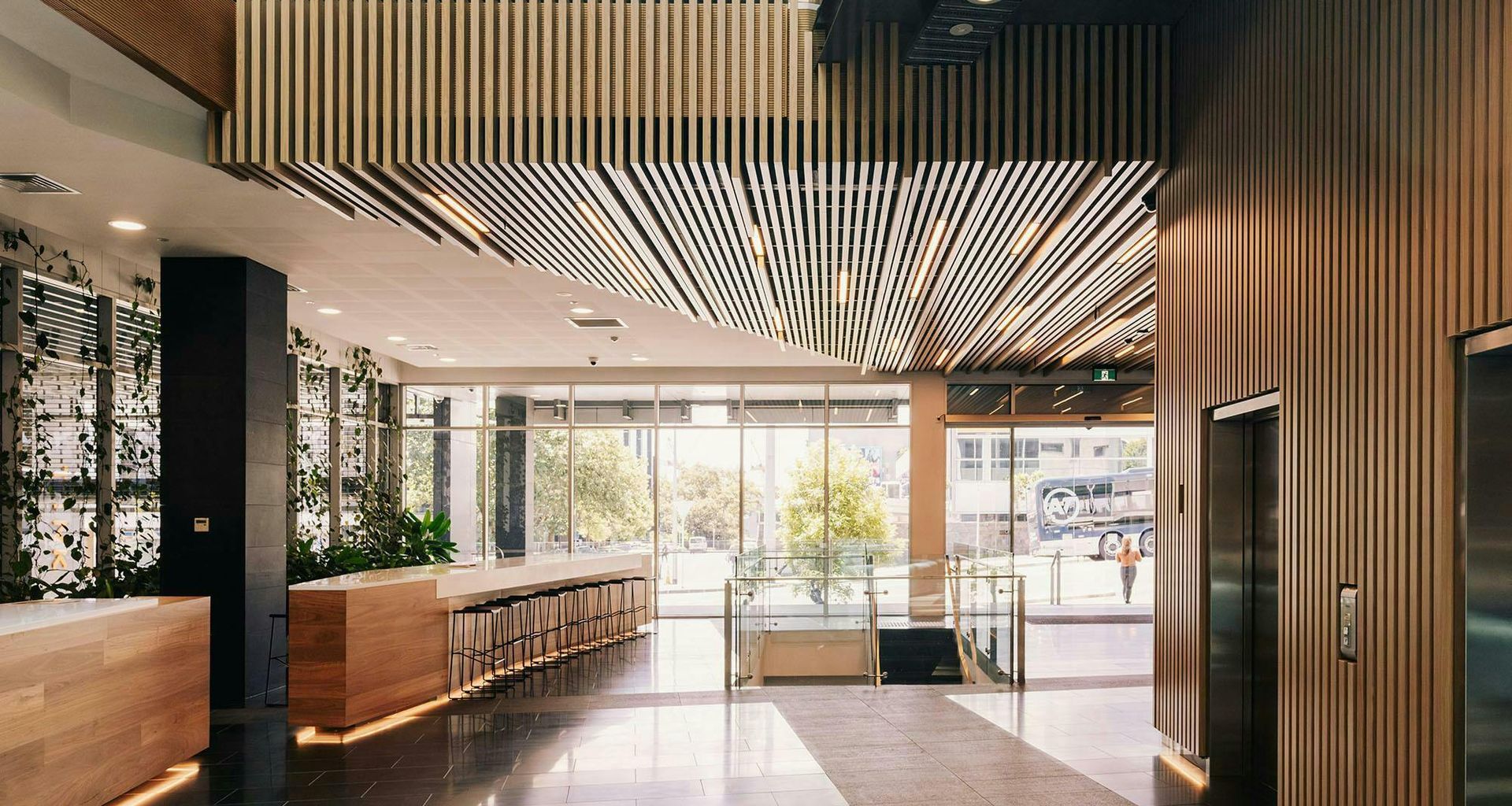 Victoria Street West Lobby banner