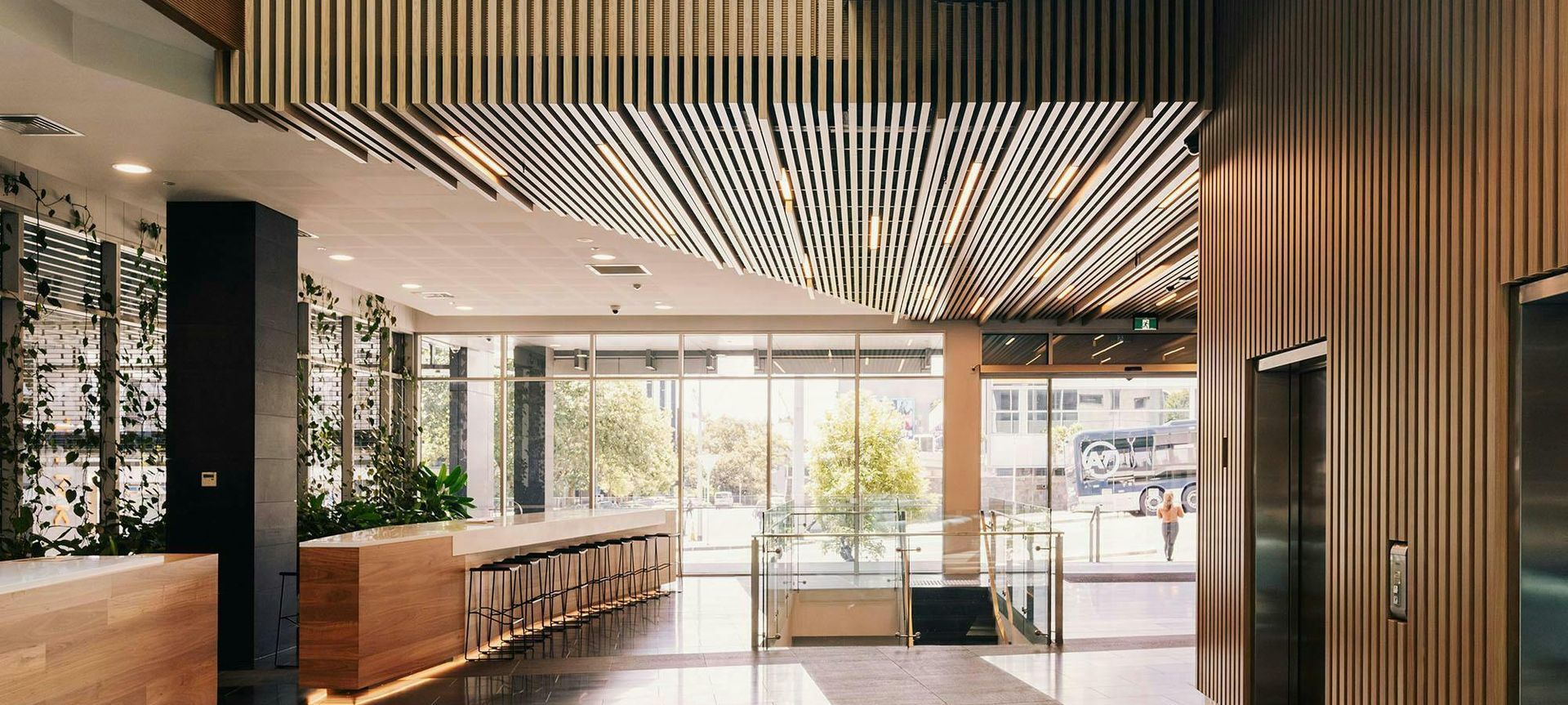 Victoria Street West Lobby banner