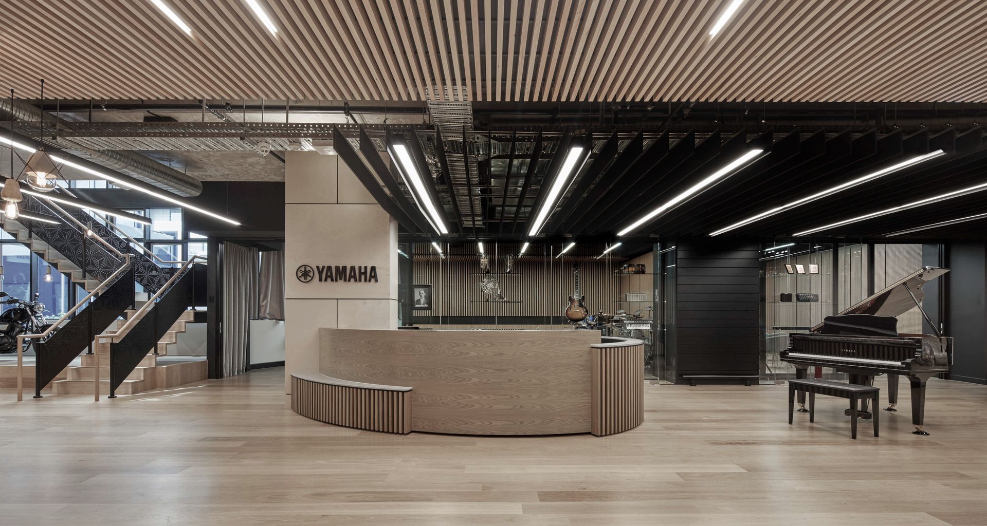 Yamaha Head Office banner