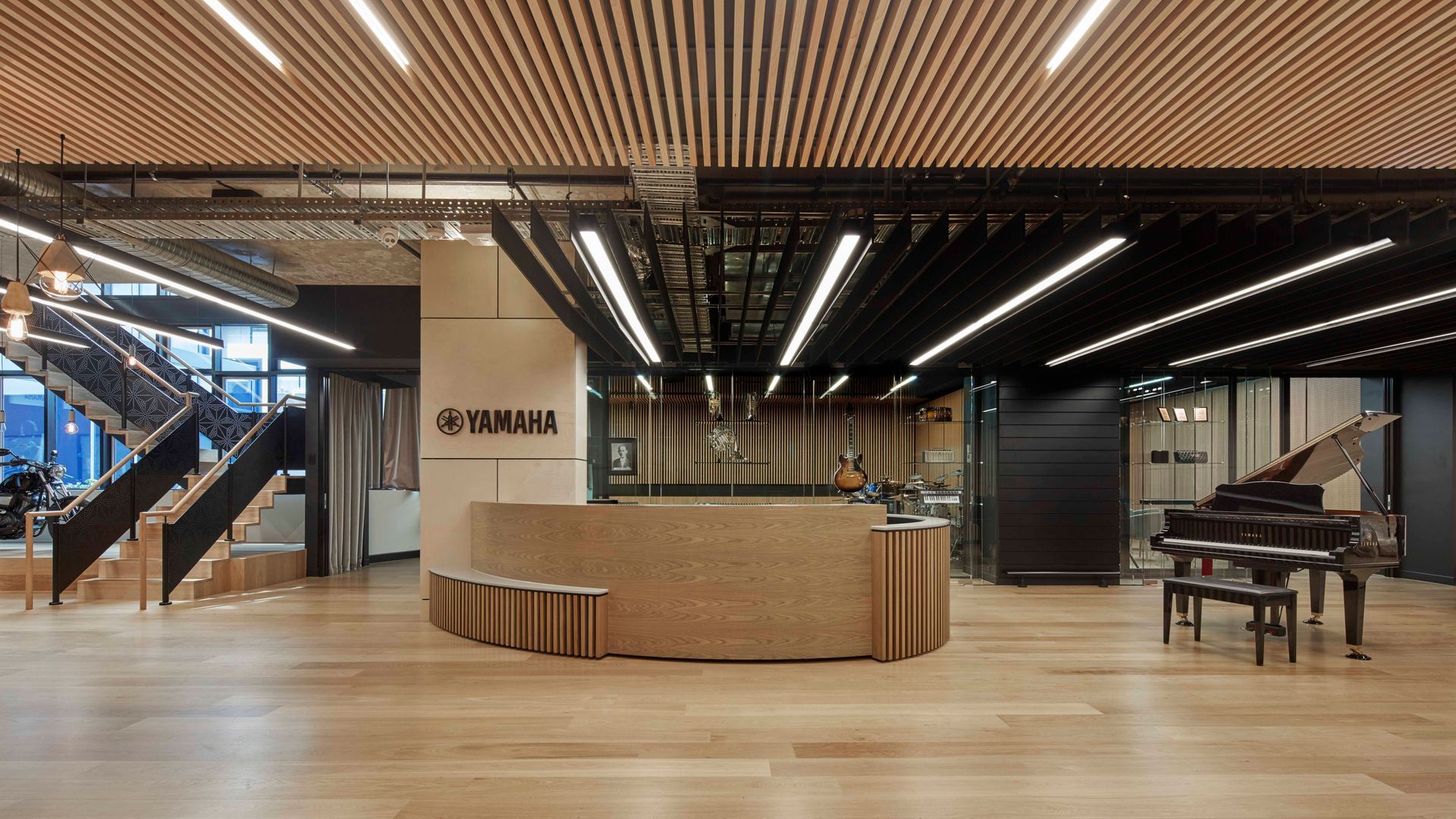 Yamaha Head Office banner