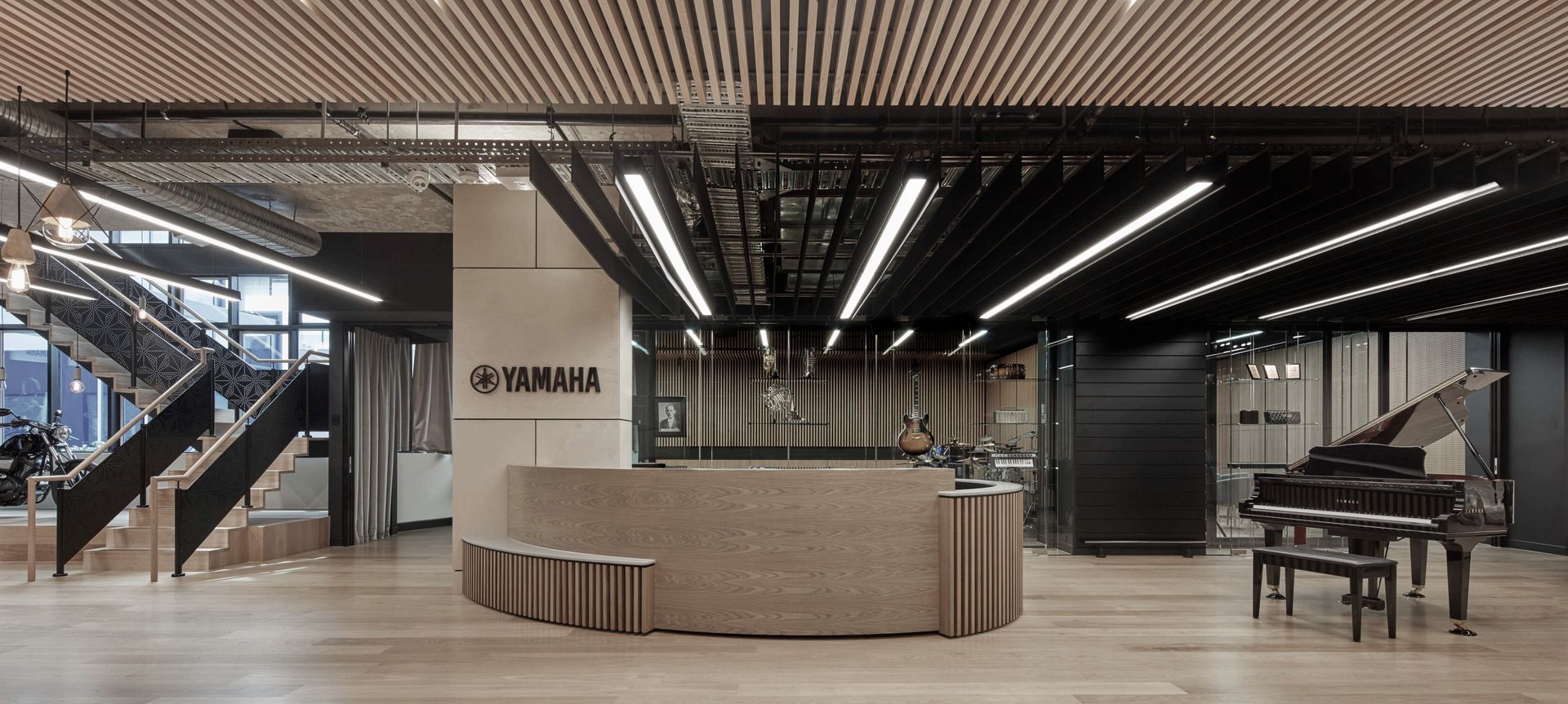 Yamaha Head Office banner