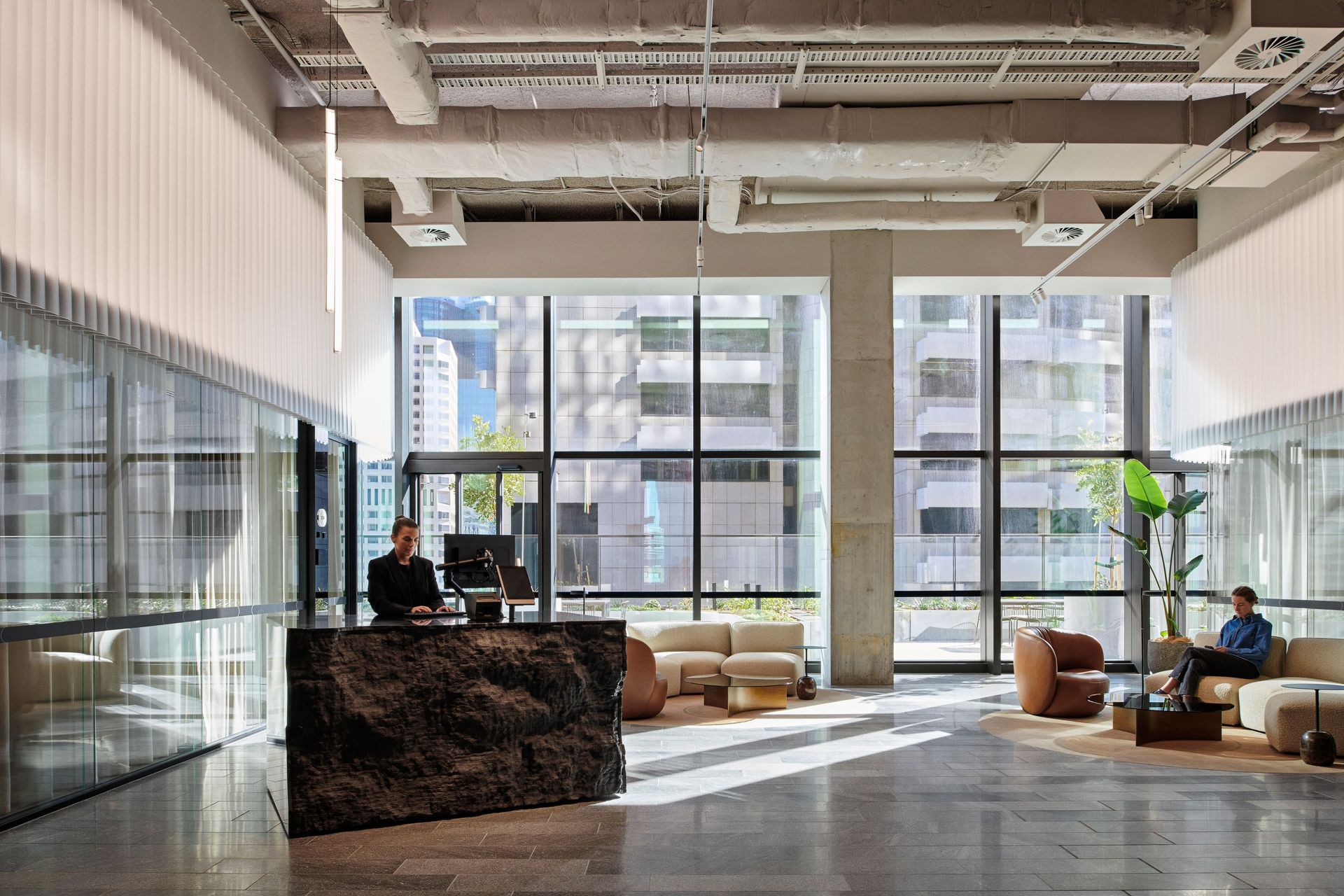 Bates Smart | Nicole England Photography | Ocean Grey Granite