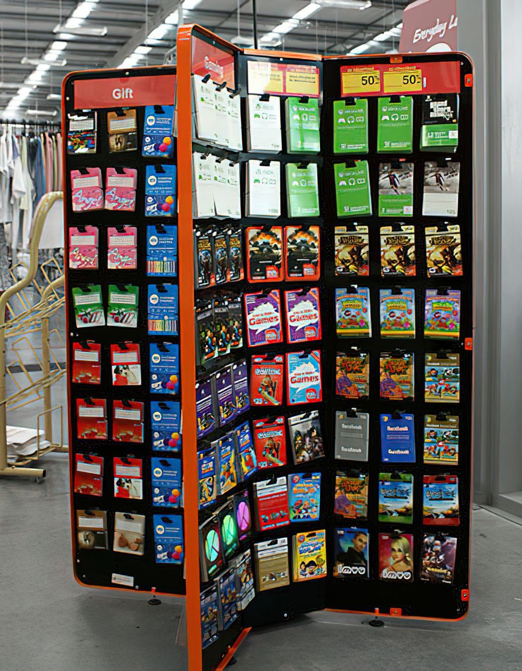 Epay Giftcard Display Stand