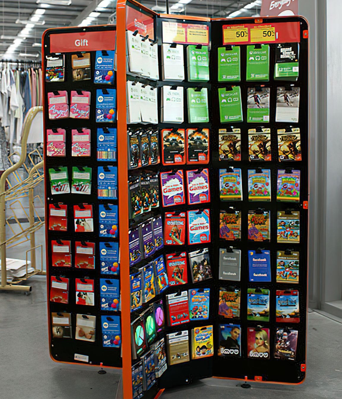 Epay Giftcard Display Stand