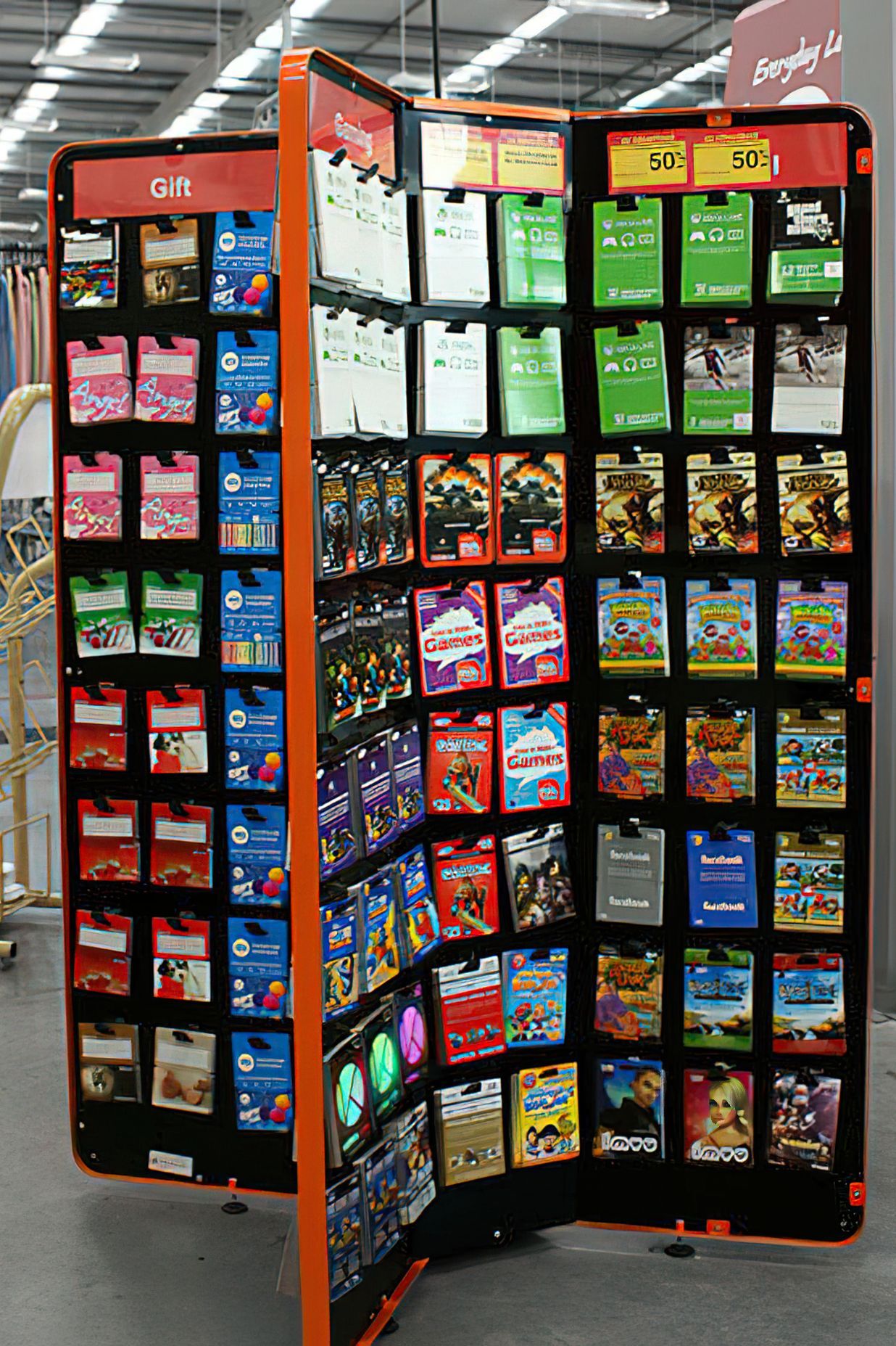 Epay Giftcard Display Stand