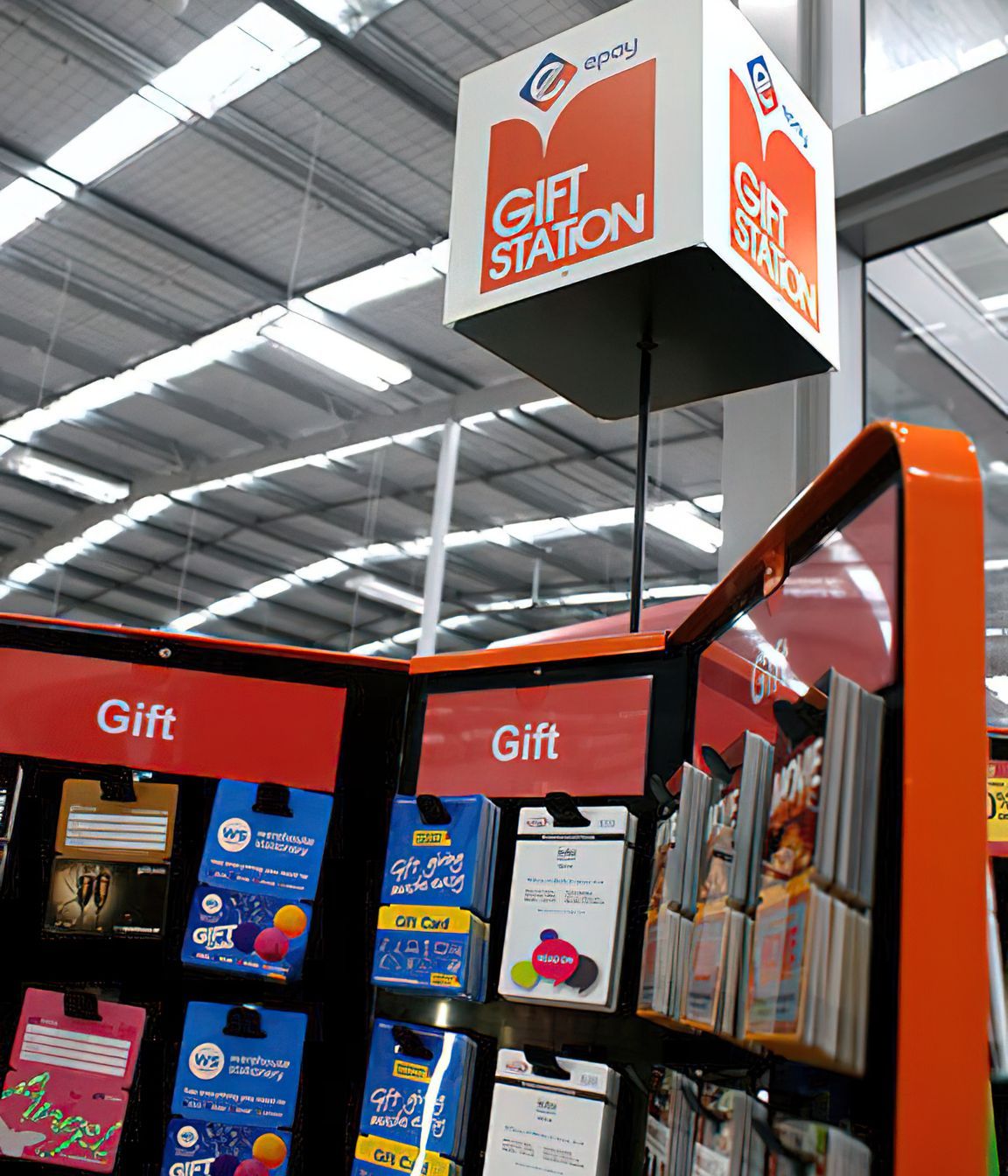 Epay Giftcard Display Stand