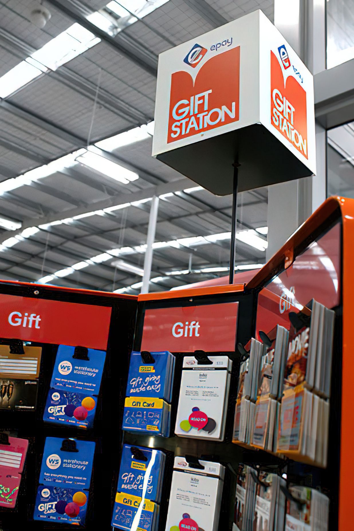 Epay Giftcard Display Stand