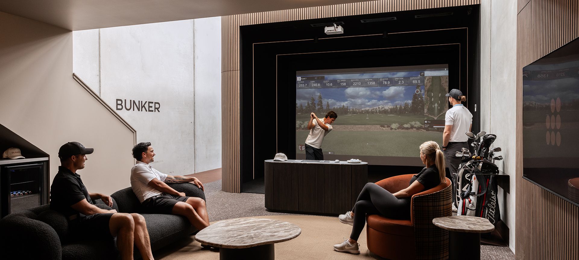 Exclusive Golf Simulator Club banner