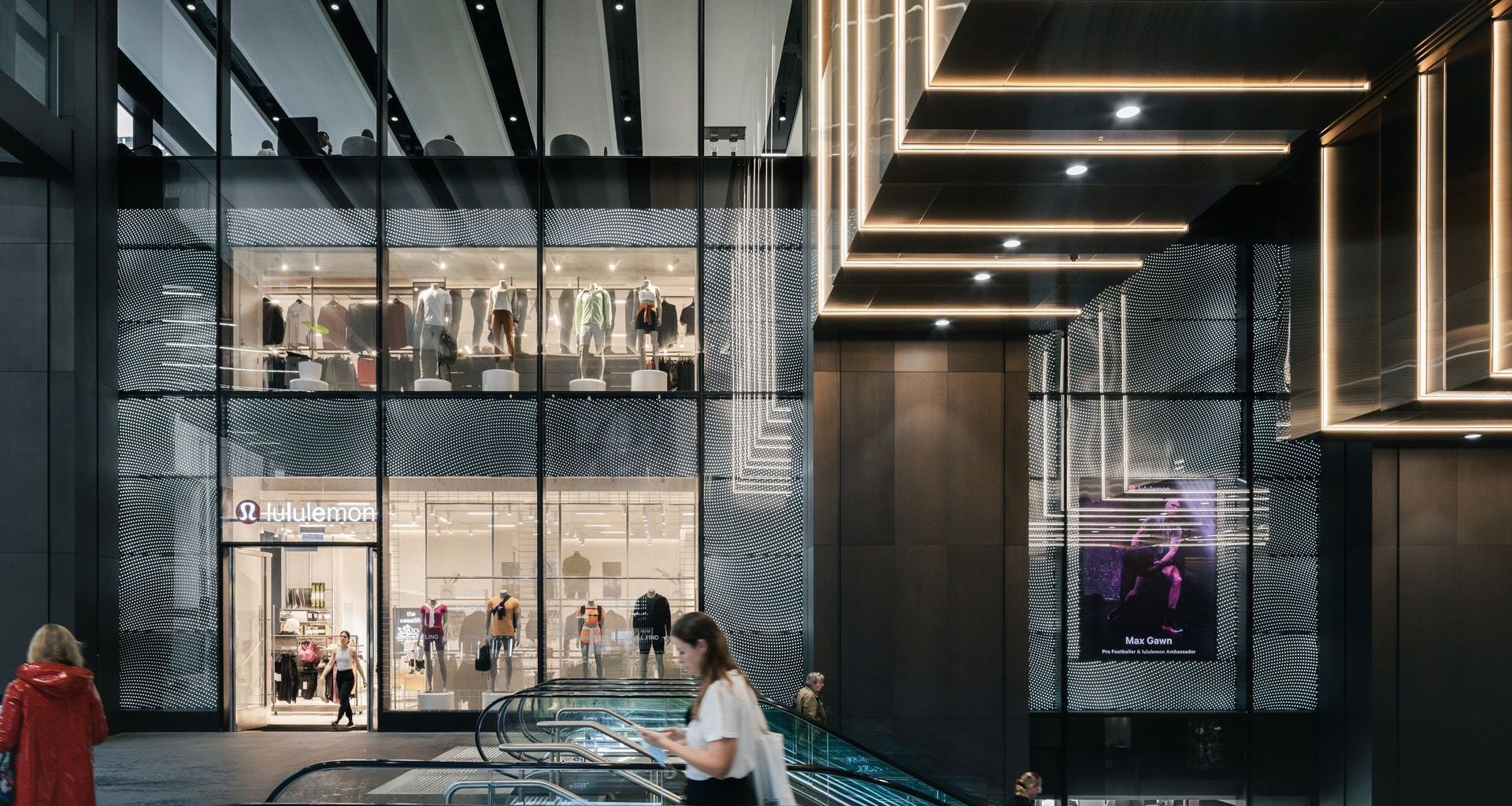 Lululemon Brookfield Place banner