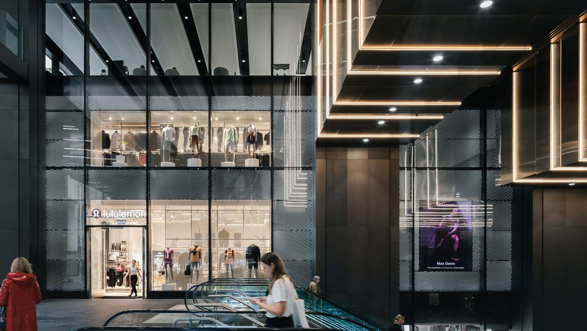 Lululemon Brookfield Place banner