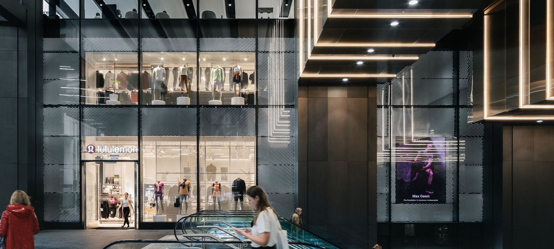 Lululemon Brookfield Place banner