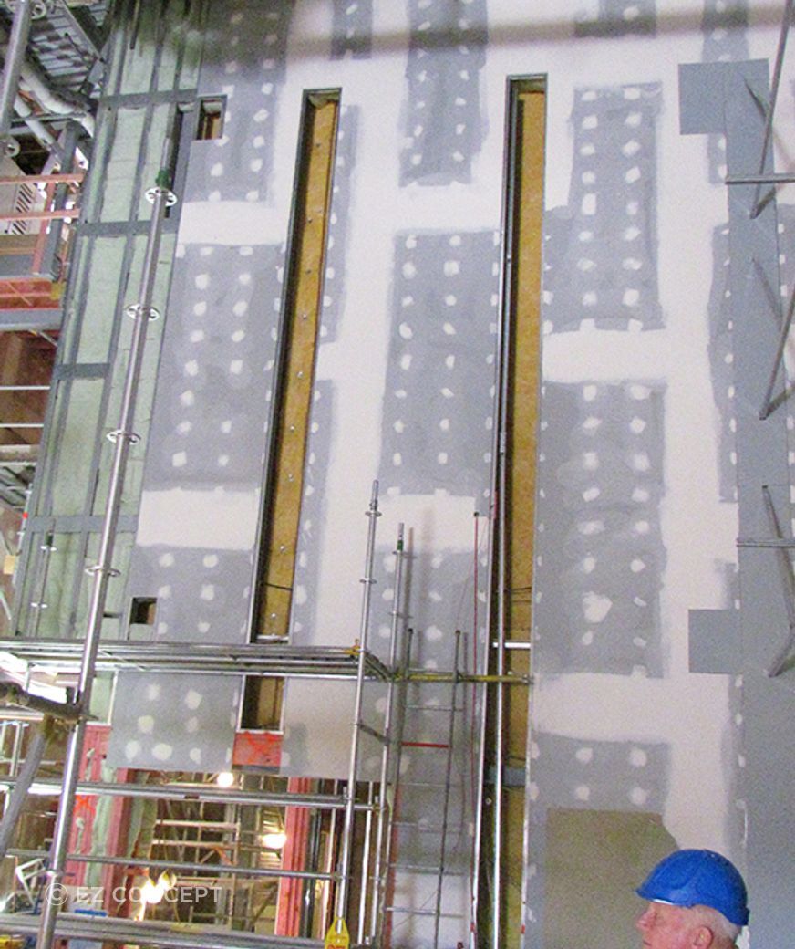 Studco 12 metre long studs were specially rolled for the Ormiston Movie Complex
