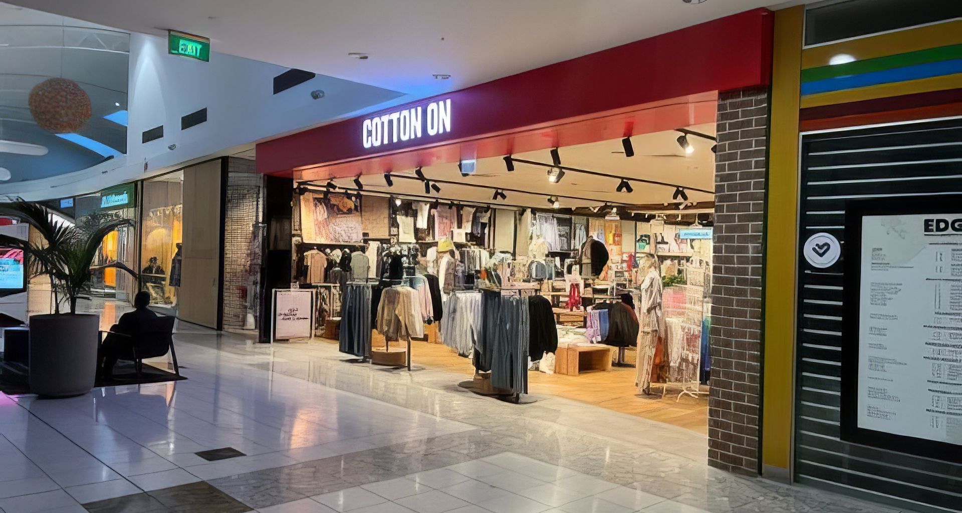 Cotton On banner