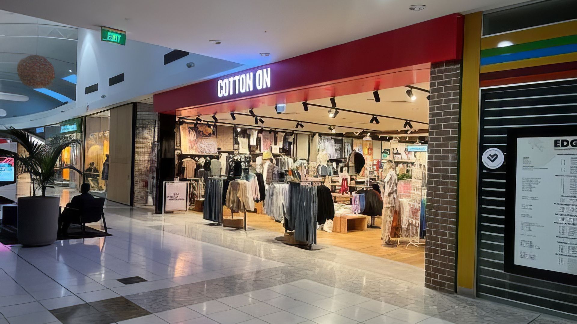 Cotton On banner