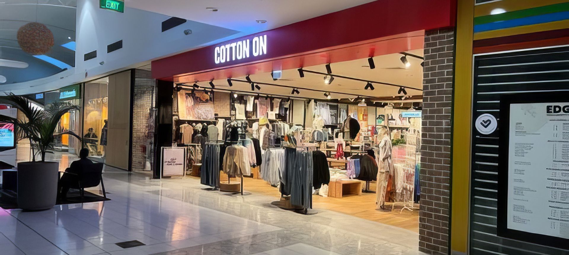 Cotton On banner