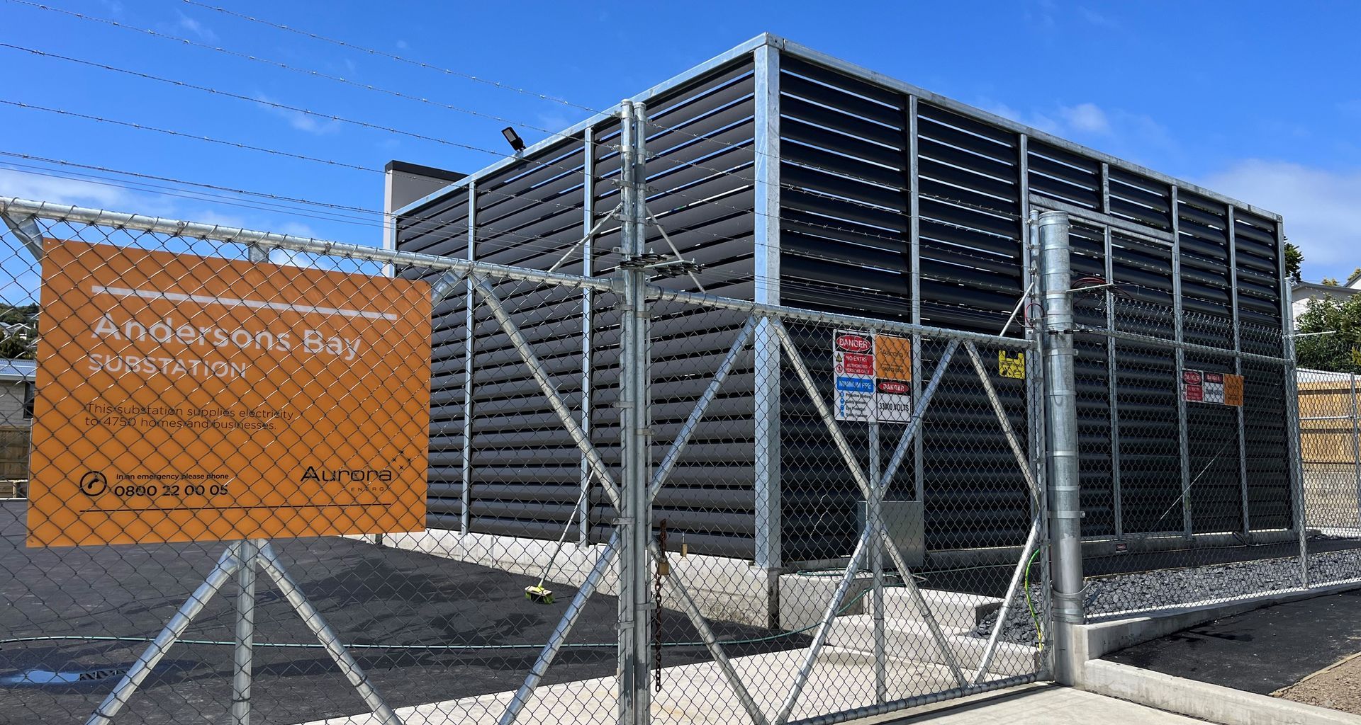 Anderson Bay Sub Station banner