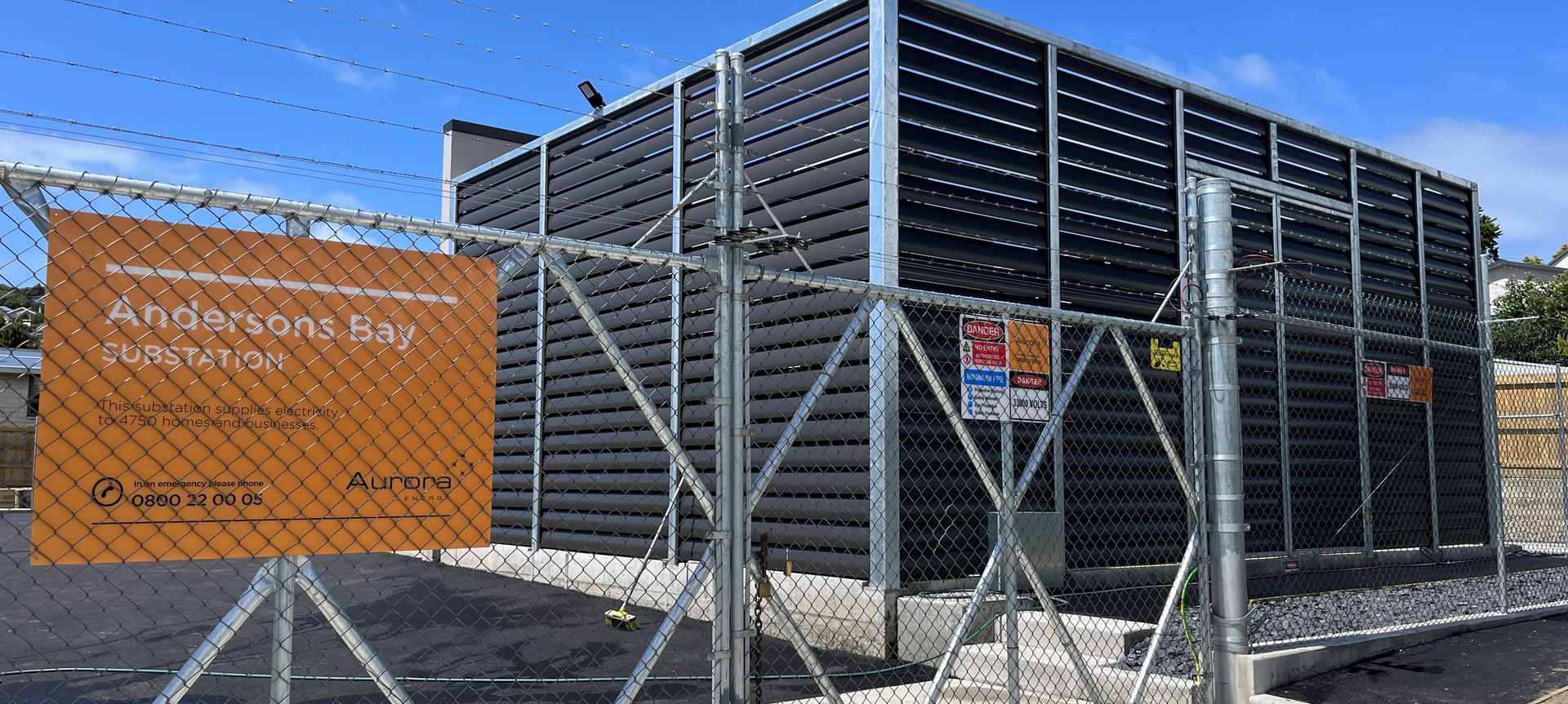Anderson Bay Sub Station banner