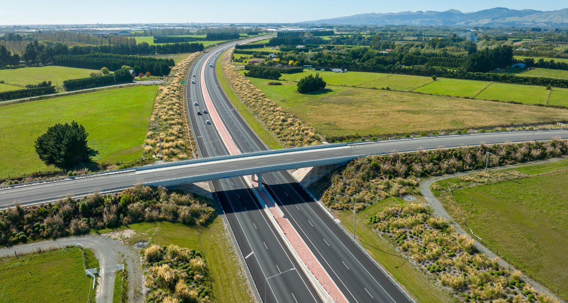 Christchurch Southern Motorway banner