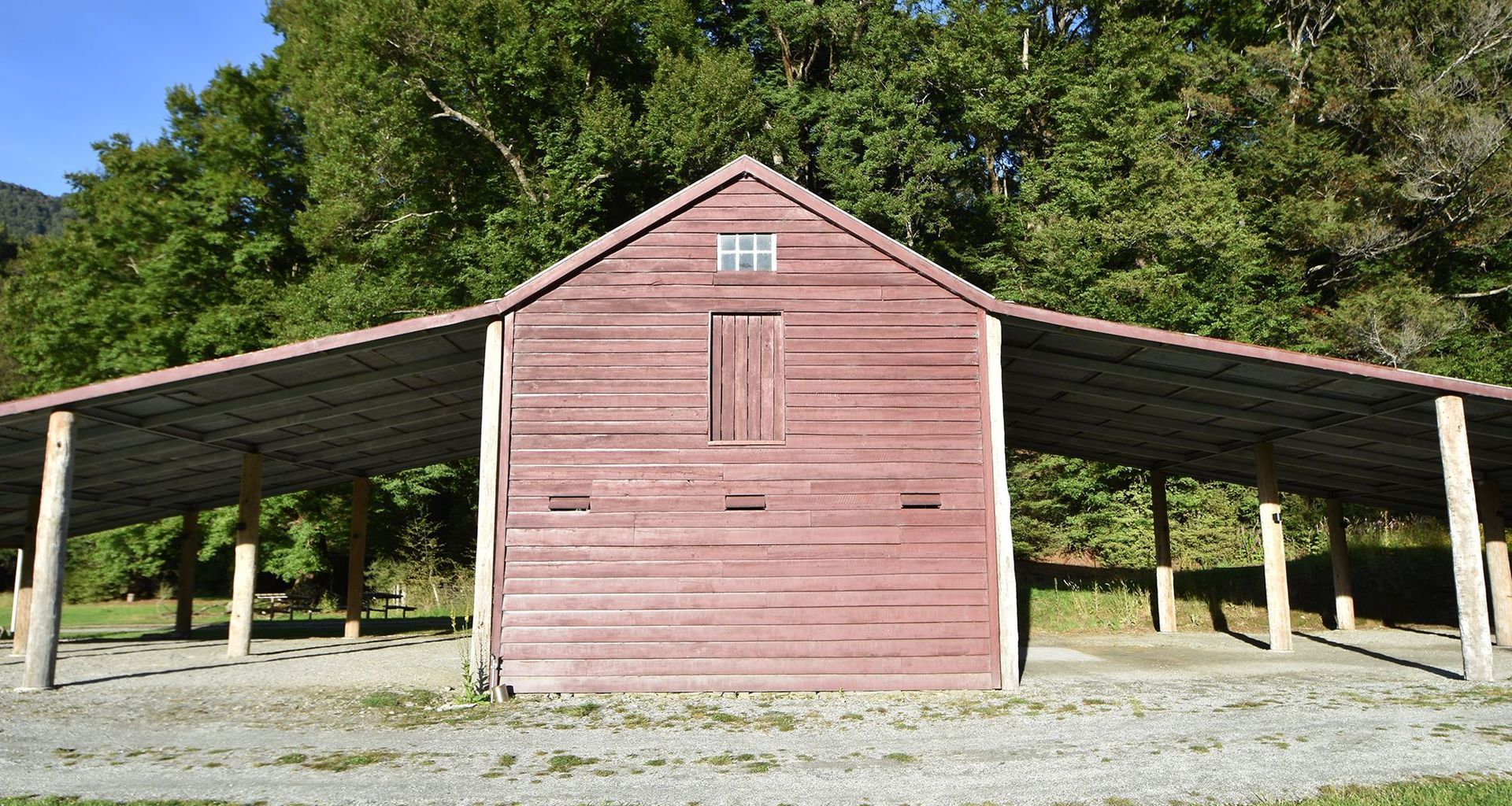 The Barn, Paradise banner