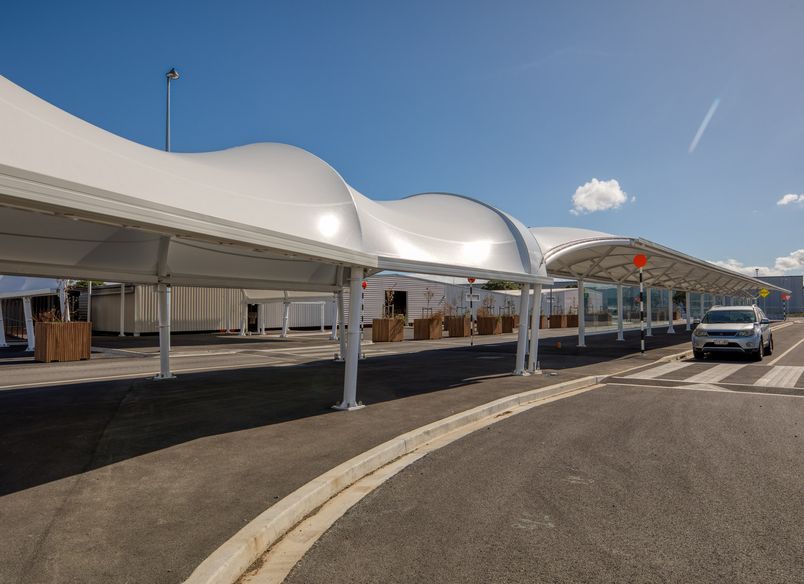 Auckland International Airport Plaza Canopies