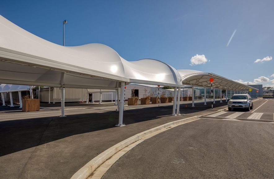 Auckland International Airport Plaza Canopies