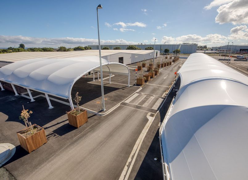 Auckland International Airport Plaza Canopies