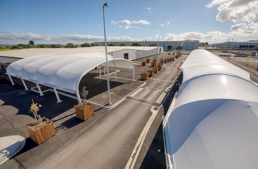 Auckland International Airport Plaza Canopies
