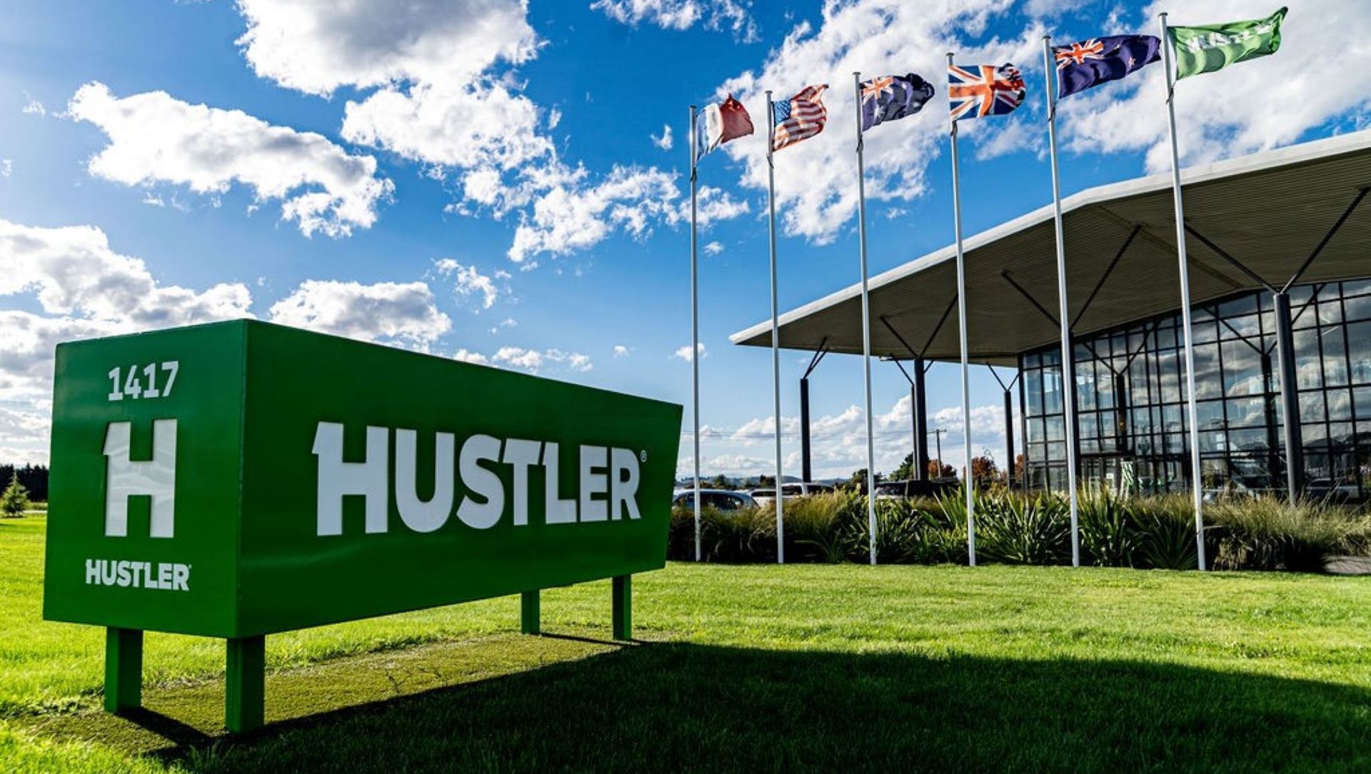 Hustler banner