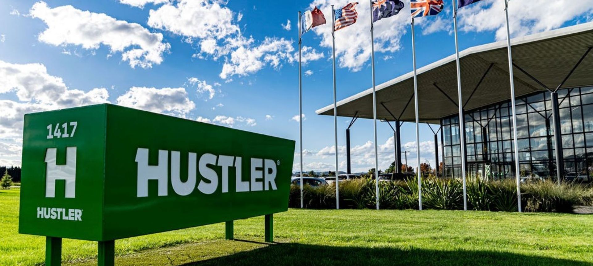 Hustler banner