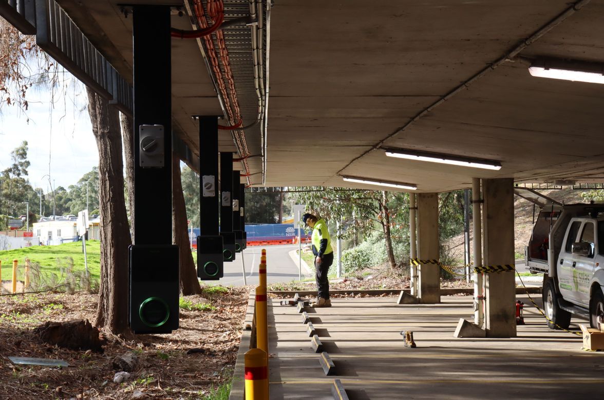 Westmead Hospital Staff Parking EV Installations