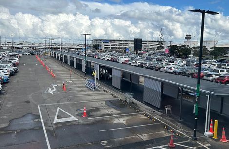 Steel Carport Custom-Built for Auckland Airport