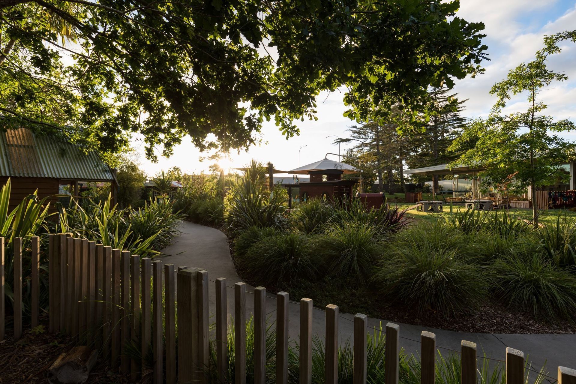 Little Doves Early Learning Centre Playground at Sunset